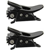 1 par (2 hebillas) Ancho de la base de snowboard 24 mm para el sistema de correa de snowboard Correas de tobillera